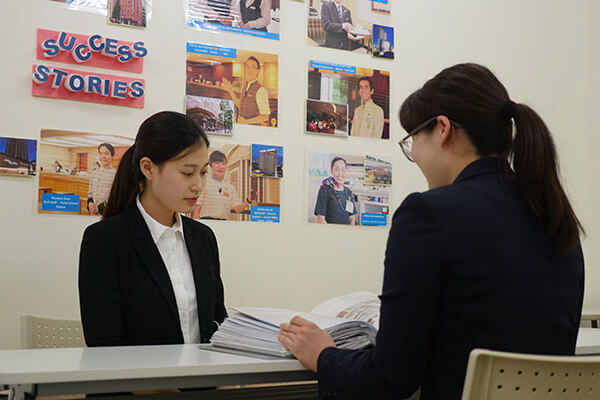 2019年度留学生就職内定率100%